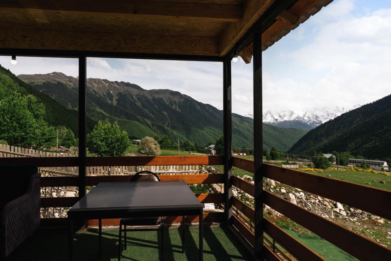 Panorama Ushba Hotel Mestia Eksteriør billede